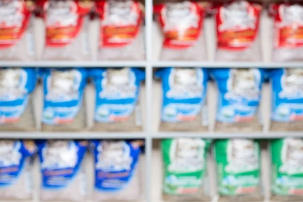Estanterías repletas de medicamentos sin receta en Farmacia Palau.