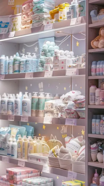 Productos infantiles en Farmacia Palau.