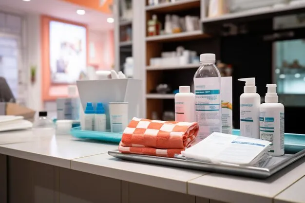 Artículos de higiene en Farmacia Palau.