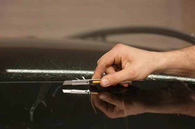 Protective ceramic layer on vehicle interior door trim panels.
