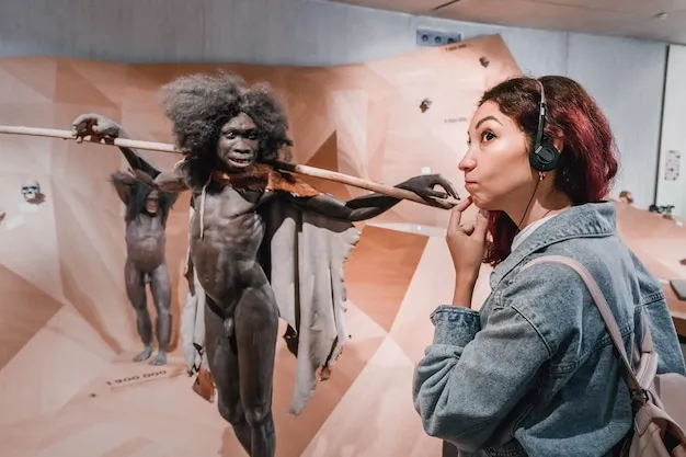 Happy visitors exploring interactive paradox exhibits together inside Paradox Museum Miami.