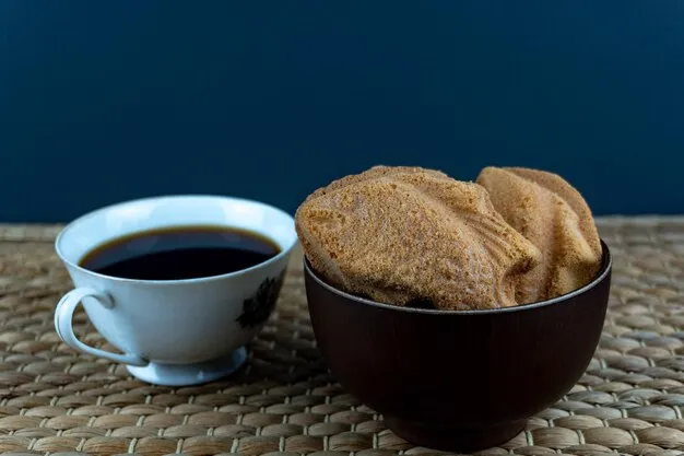 Traditional Honduran coffee and atol served for breakfast.