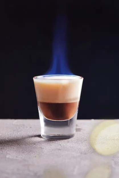 Hot cortadito coffee in a traditional small cup.