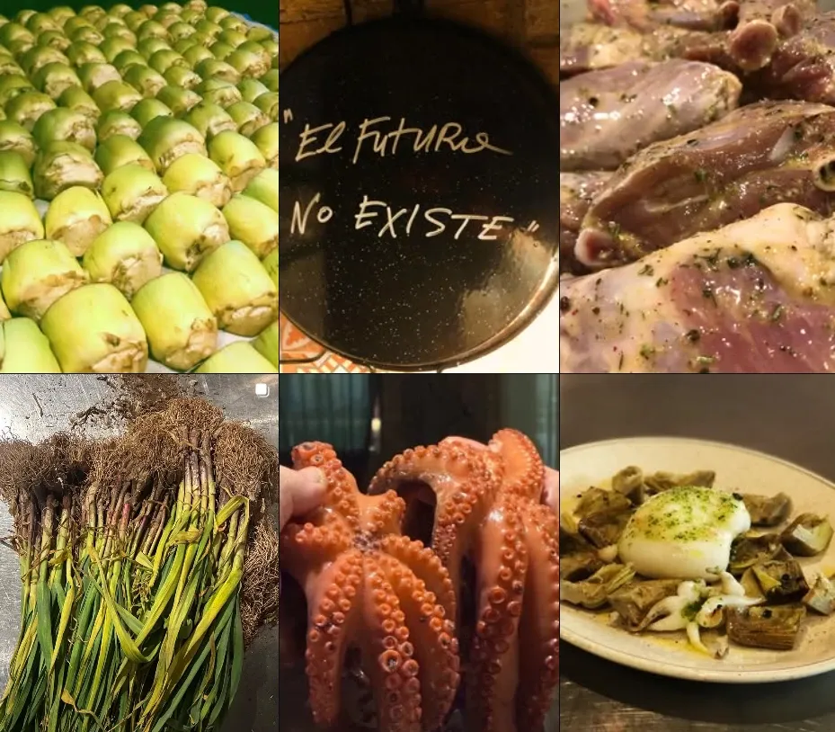 El equipo de cocina de FLUÏM trabajando con esmero en la preparación de platos gourmet.