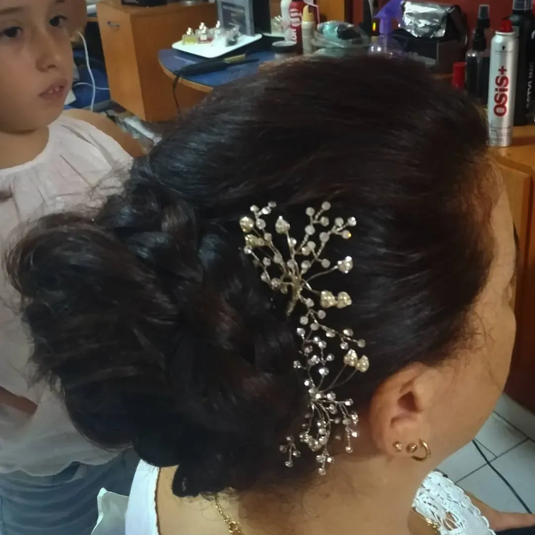Elegant updo