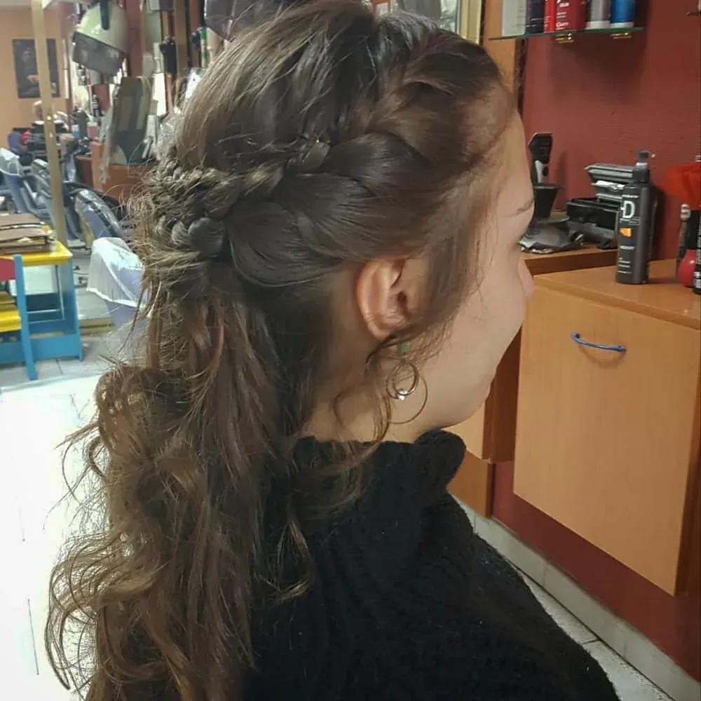 Sophisticated hairstyle