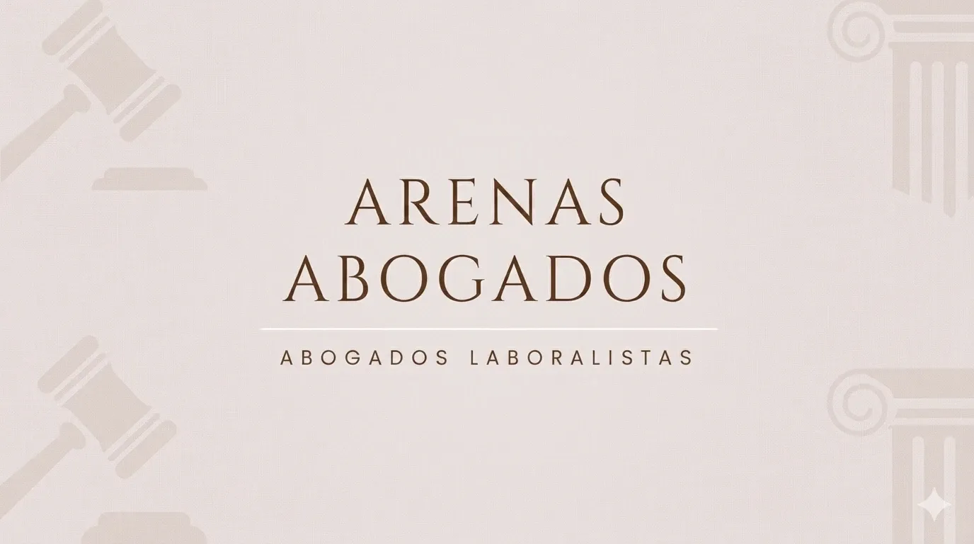 Logo de Arenas Abogados, especialistas en derecho laboral.