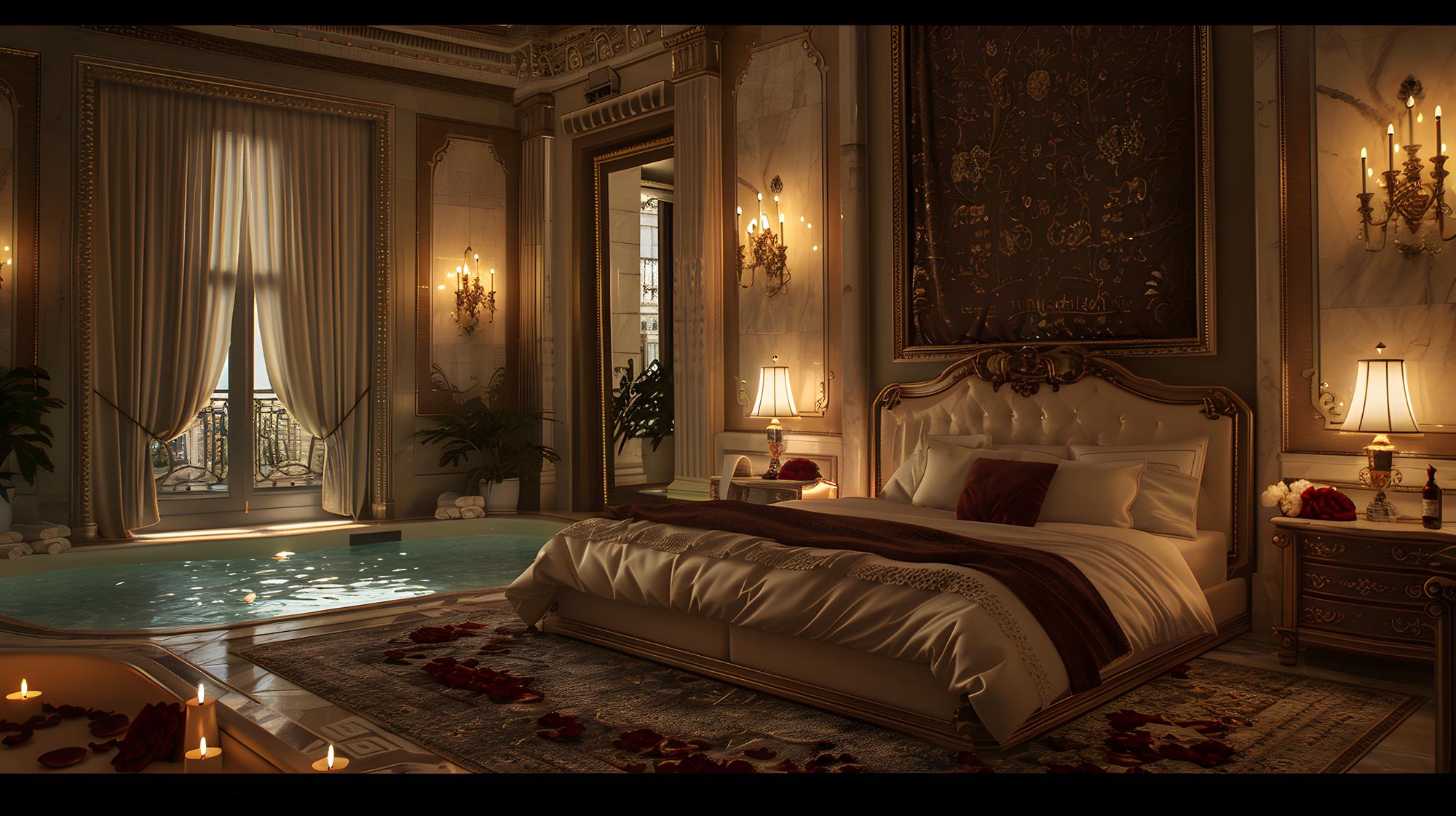 Habitación confort en el Hôtel Joyet de Maubec con cama cómoda, decoración elegante y detalles acogedores.