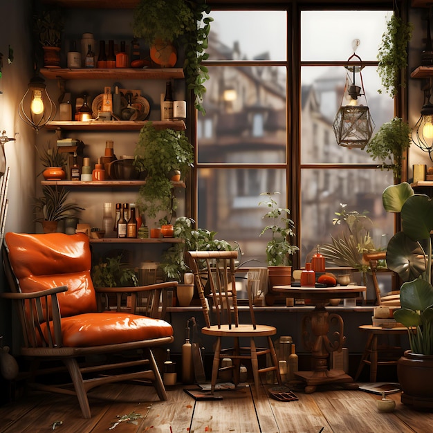 Interior cálido de VEIA Café & Clubhouse con clientes disfrutando de cafés y pasteles en mesas acogedoras.