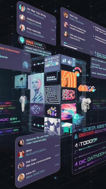 Digital wireframes and UI prototypes enhanced by AI for optimal user experience.