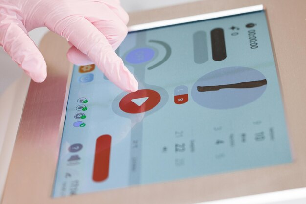 Graph of balanced hormone levels from functional nutrition testing.