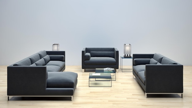 Showroom amplio con sofás modernos, mesas y decoración acogedora en tienda de muebles.