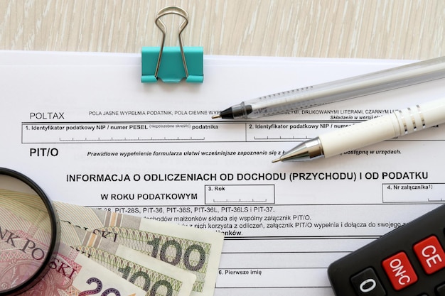 Paraguay Steuernummer-Dokument.