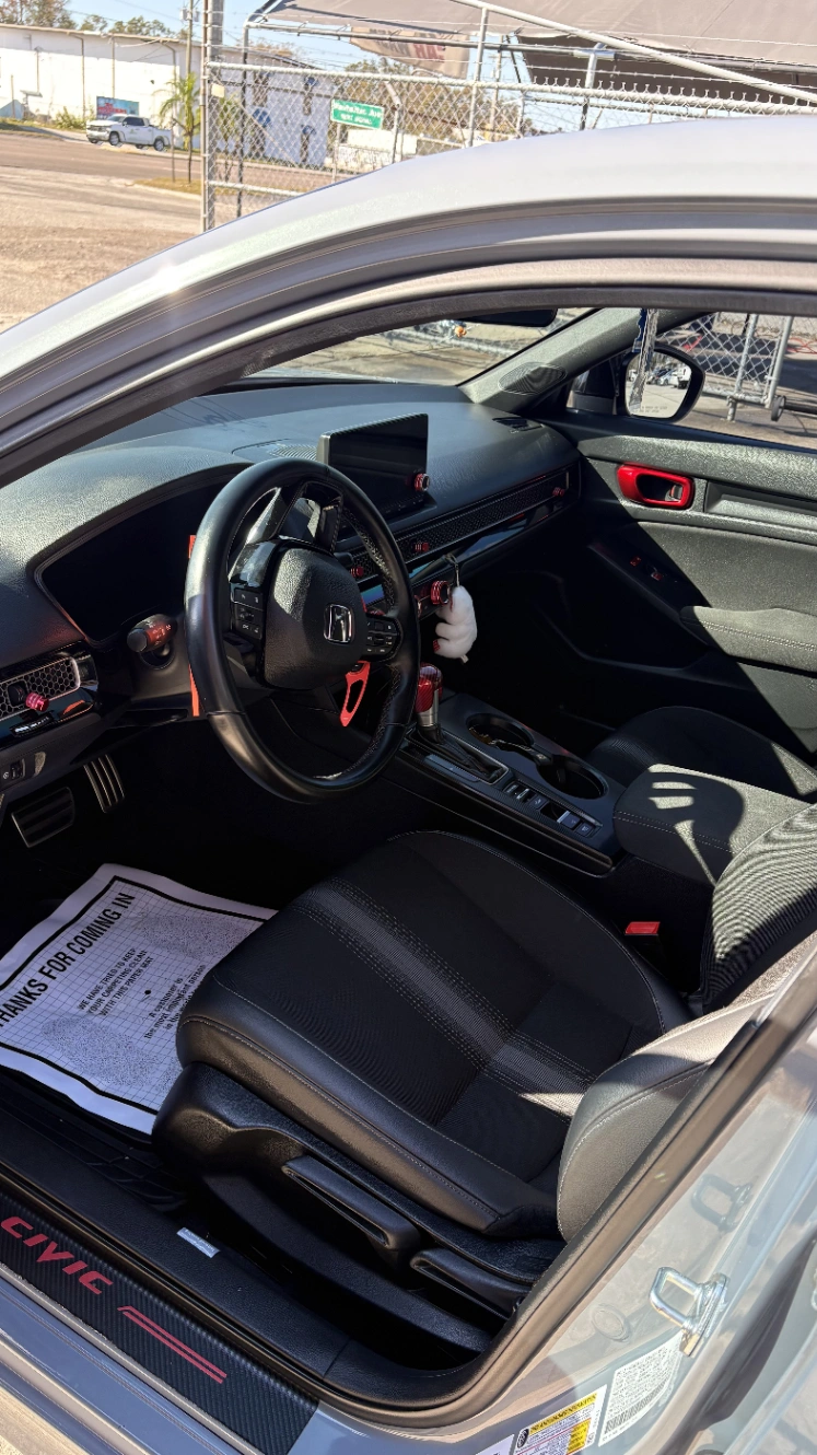 Detallado de Interior Honda