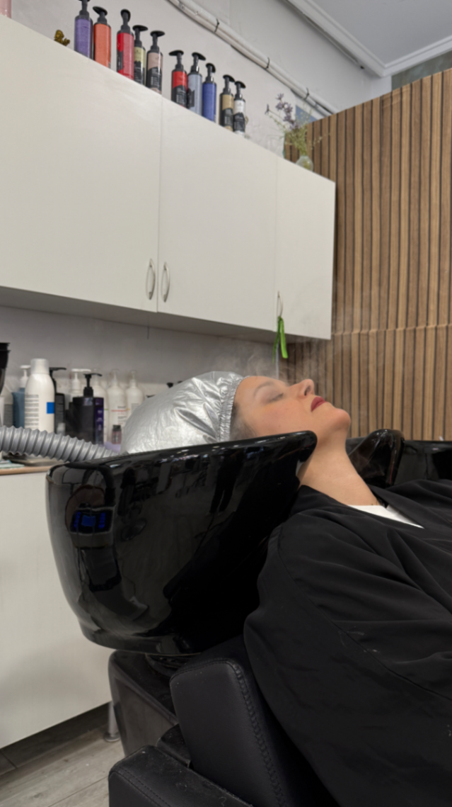 Transformación con balayage brasileño