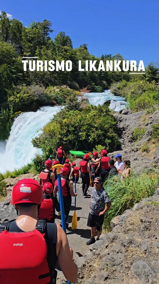 Vehículo de transporte turístico recorriendo los paisajes de Melipeuco.